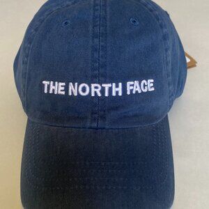 The North Face Horizontal Embro Hat Adjustable Baseball Cap Hat Shady Blue